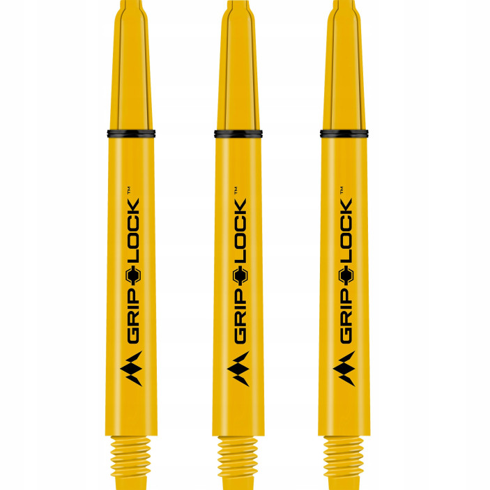 Shafty Mission Darts GripLock Medium Yellow Żółte