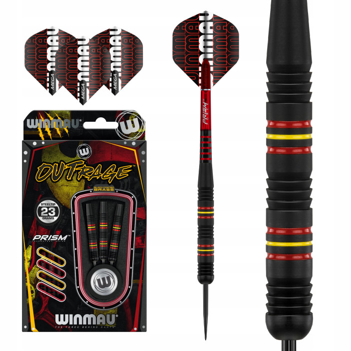 Lotki Rzutki Winmau Outrage 23g Steel Darts