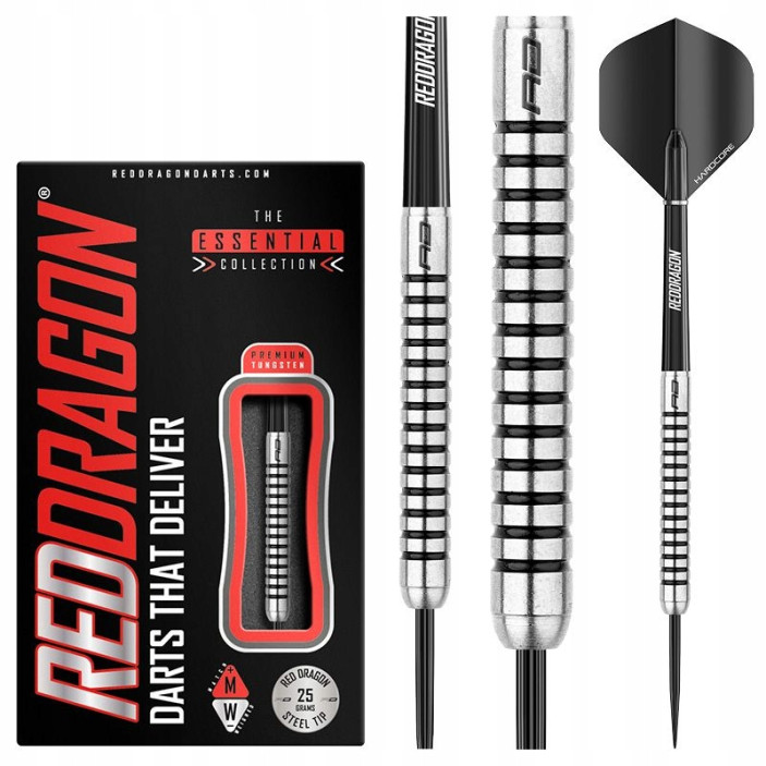 Lotki Rzutki Red Dragon Fury 1 25g Steel 80%