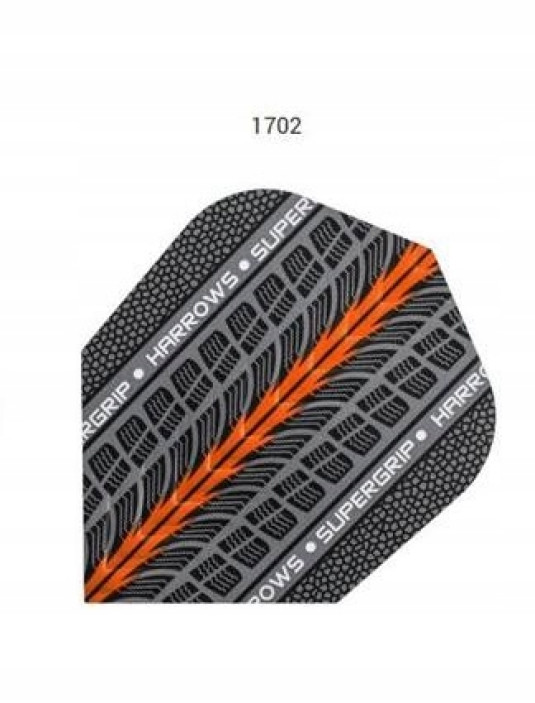 Zestaw shafty i piórka Harrows Twin Pack Orange