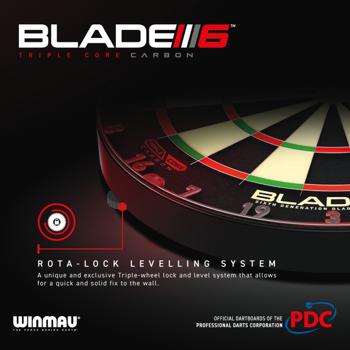 Tarcza do Darta sizalowa Winmau Blade 6 Triple Core