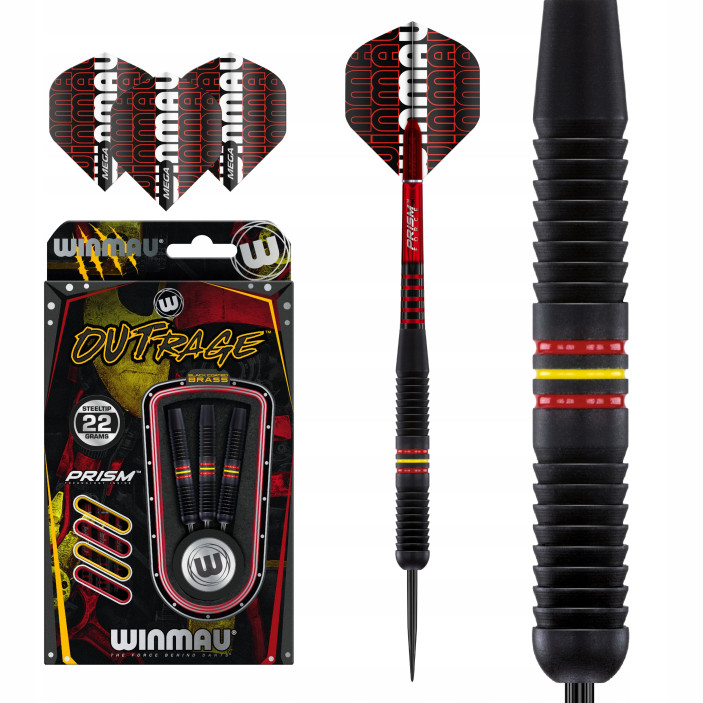 Lotki Rzutki Winamu Outrage 22g Steel Darts