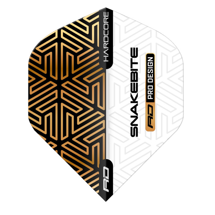 Piórka Peter Wright Red Dragon Hardcore Brązowe