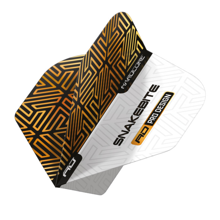 Piórka Peter Wright Red Dragon Hardcore Brązowe