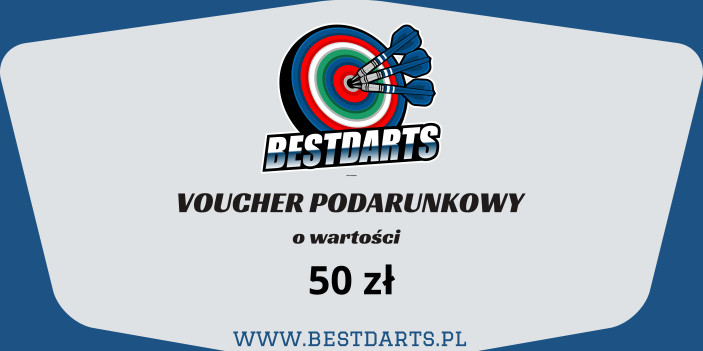 Karta Podarunkowa BestDarts 50zł