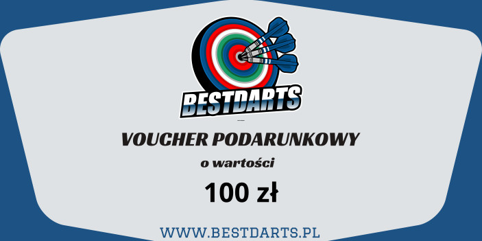 Karta Podarunkowa BestDarts 100zł