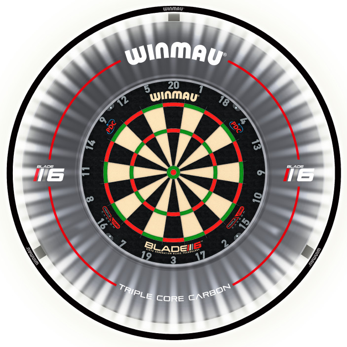 Oświetlenie do tarczy do darta Winmau Plasma 360