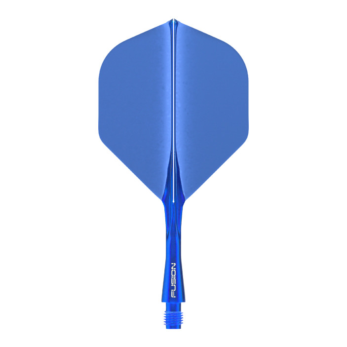 Winmau Fusion Shaft z Piórkiem Blue Niebieski Short