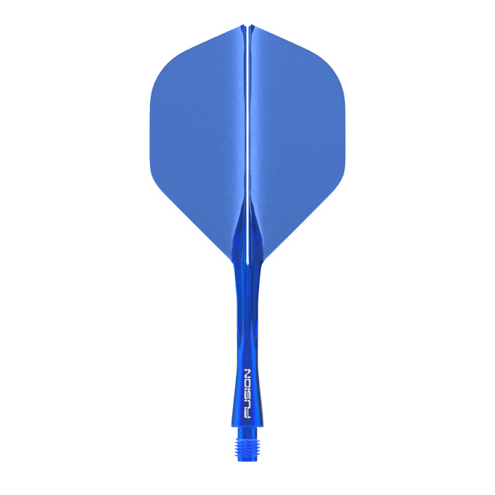 Winmau Fusion Shaft z Piórkiem Blue Niebieski Inter