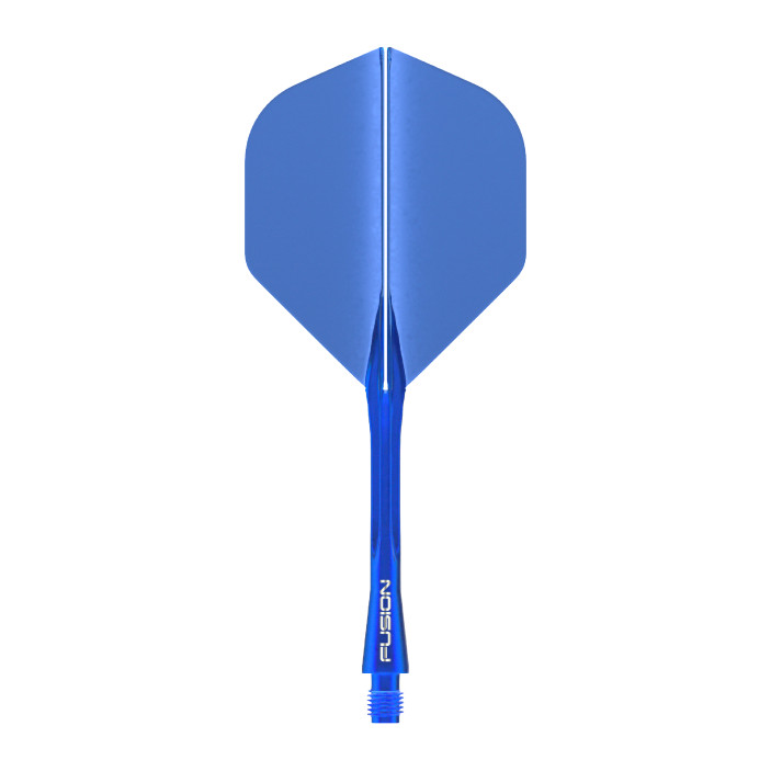 Winmau Fusion Shaft z Piórkiem Blue Niebieski Medium