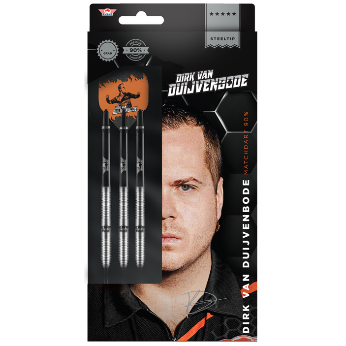 Lotki Rzutki do darta Bull's NL Dirk Van Duijvenbode 90% 24g