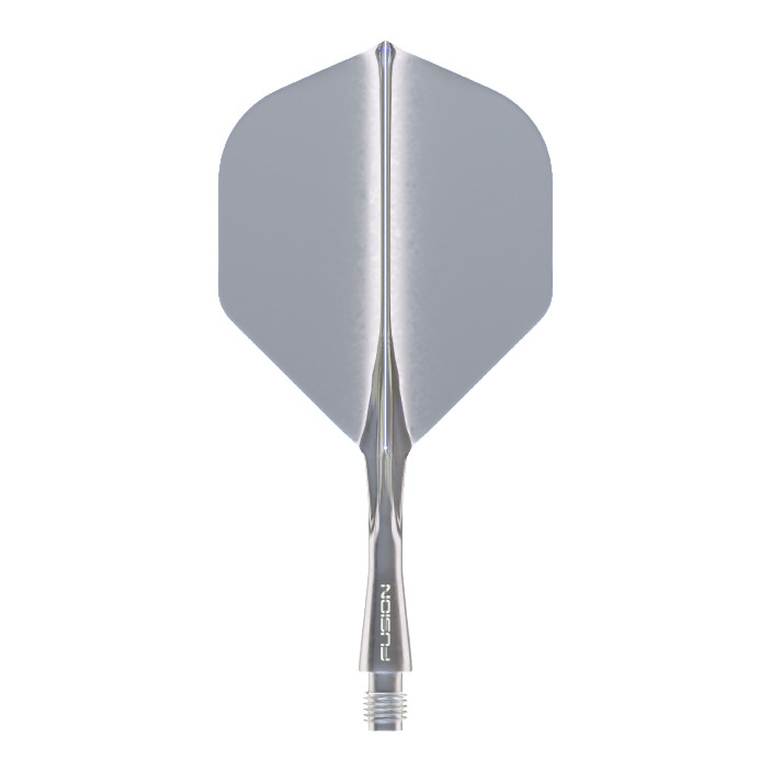 Winmau Fusion Shaft z Piórkiem Gray Szary Short