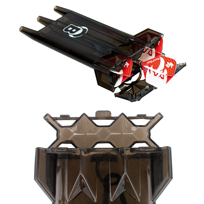 Pokrowiec Etui na rzutki Bull's ACRA X Czarny Black