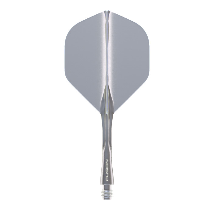 Winmau Fusion Shaft z Piórkiem Gray Szary Medium