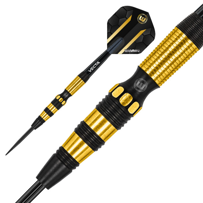 Lotki Rzutki Winmau Simon Whitlock Dual Coating Onyx AU 90% 23g Steel
