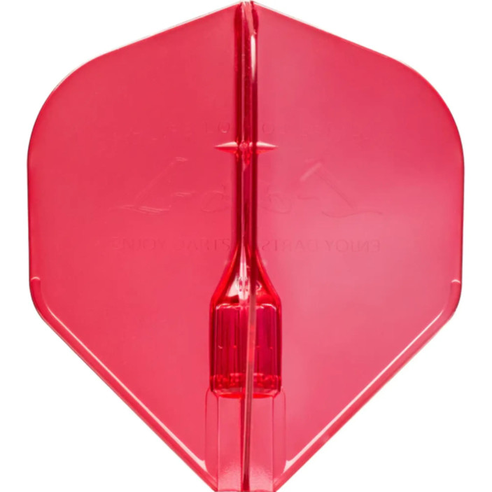 Piórka do darta L-Style L1EZ FANTOM Czerwone Red