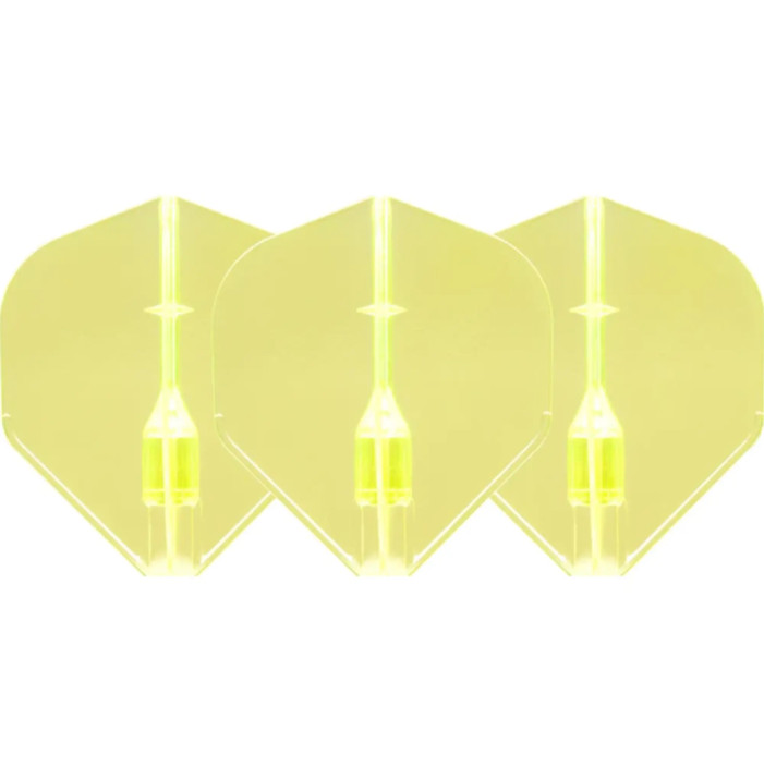 Piórka do darta L-Style L1EZ FANTOM Żółte Neon Yellow