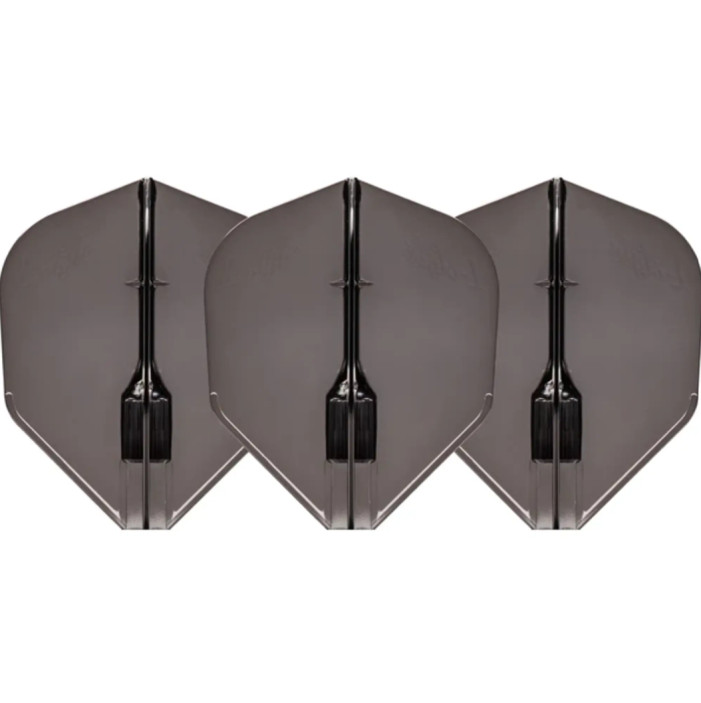 Piórka do darta L-Style L3EZ FANTOM Czarne  Clear Black