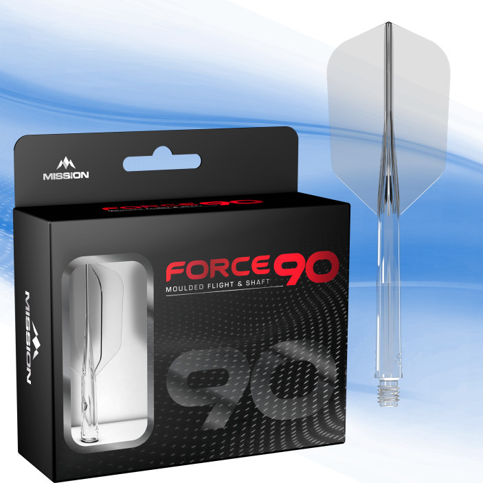 Mission Force 90 Tweenie Przezroczyste Clear Slim (3szt.)