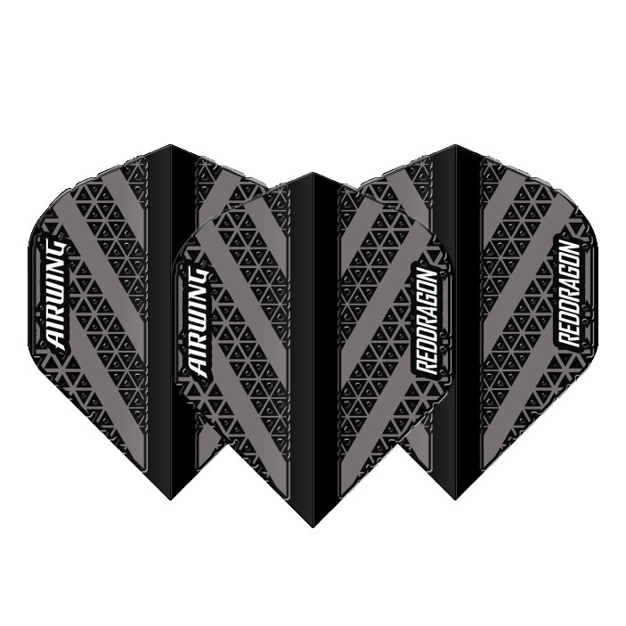 Odlewane piórka Red Dragon Airwing Standard Czarne Szare