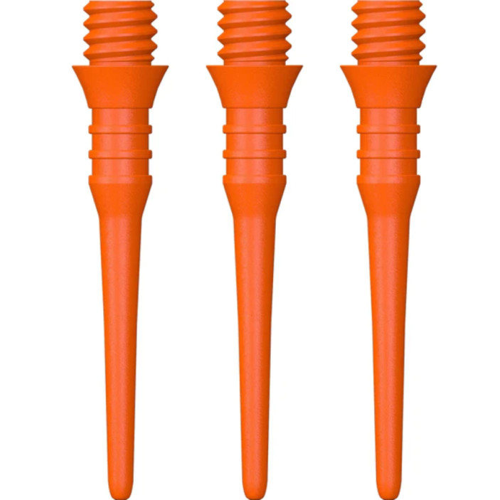 Groty do lotek do soft darta Mission Titan Pro Pomarańczowe Neon 50szt.