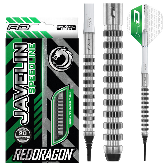 Lotki Rzutki Red Dragon Javelin Speedline 18g Soft 85%