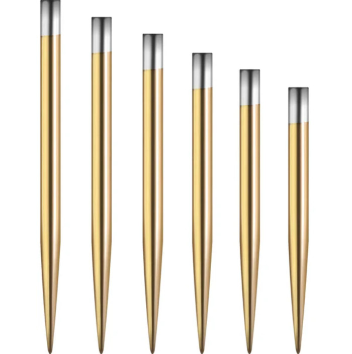 Mission Atom13 Aluminium Shafts - Anodised Metal Stems - Bronze4