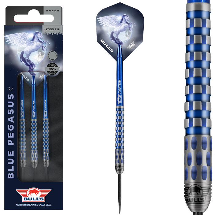 Lotki Rzutki do darta Bull's NL Blue Pegasus C 95% 22g