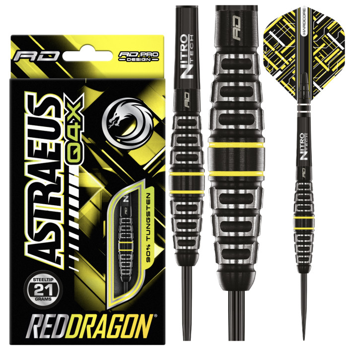 Lotki Rzutki Red Dragon Astraeus Q4X Torpedo 21g Steel 90%