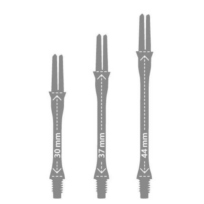 Shafty L-Shaft L-Style Silent Slim Białe Milky White 300