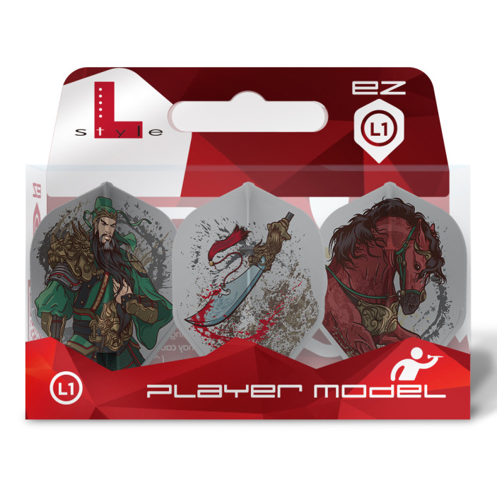 Piórka do darta L-Style L1EZ Hiroto Ichimiya Szare Gray