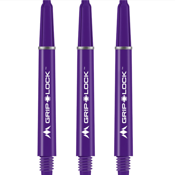 Shafty Mission Darts GripLock Medium Purple Fioletowe