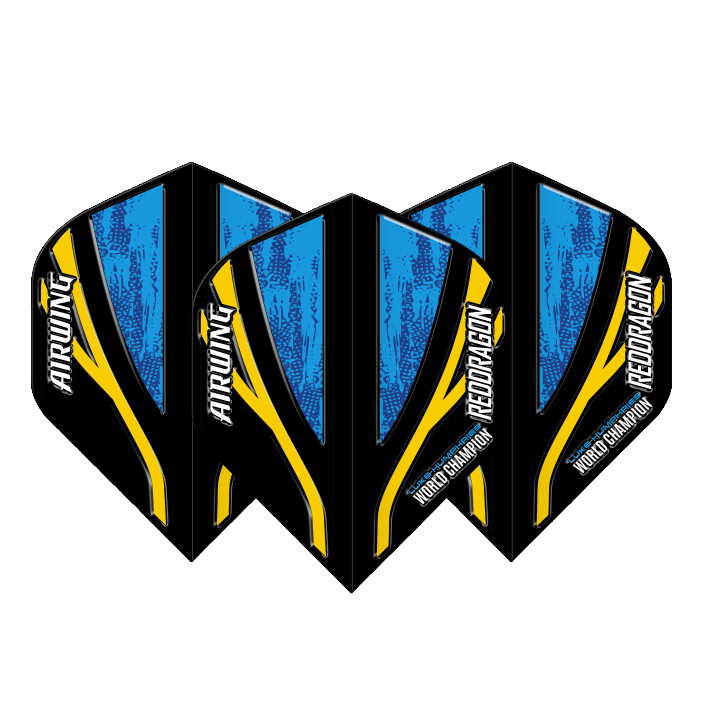 Odlewane piórka Red Dragon Airwing Luke Humphreis World Champion Czarne