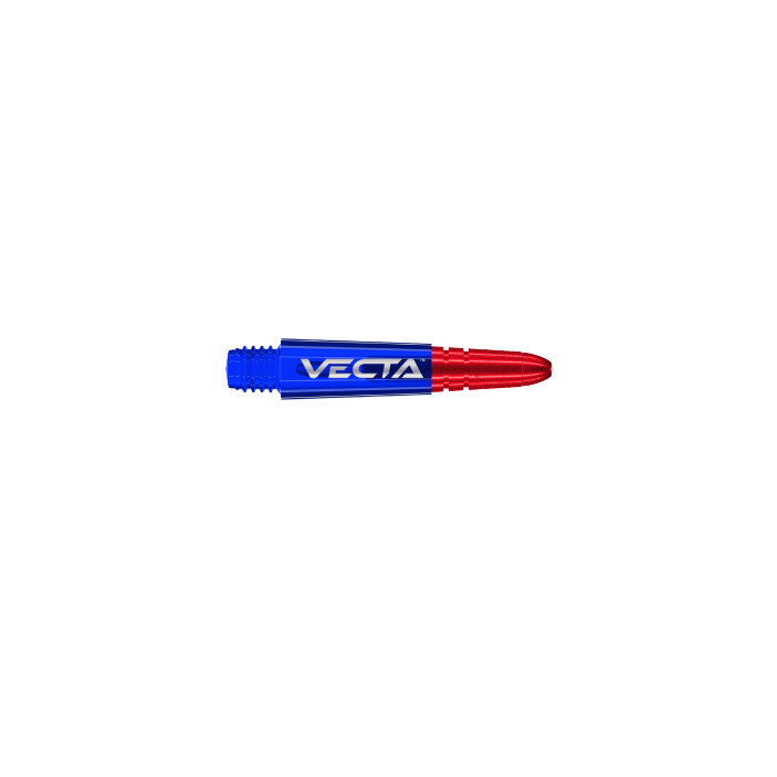 Shafty Winmau Vecta Short Blue Niebieskie z Czerwonym