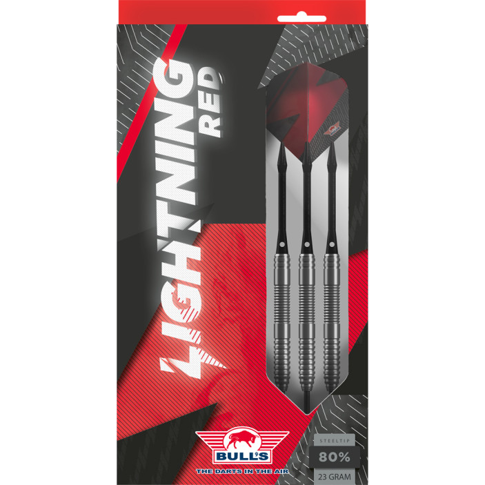 Lotki Rzutki do darta Bull's NL Lightning Red 80% 23g