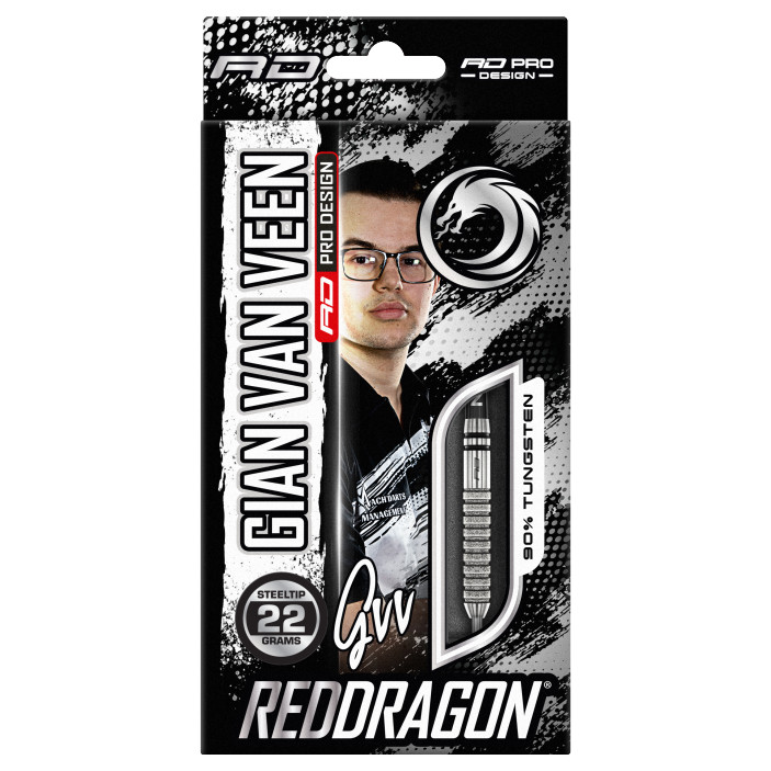 Lotki Rzutki Red Dragon Gian Van Veen Tour Edition 90% 22g