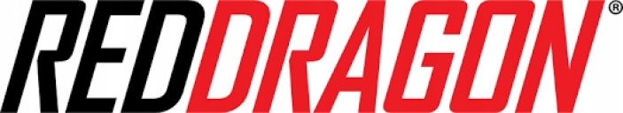 Red Dragon Nitro Flite Short Białe z Czarnym piórkiem No2