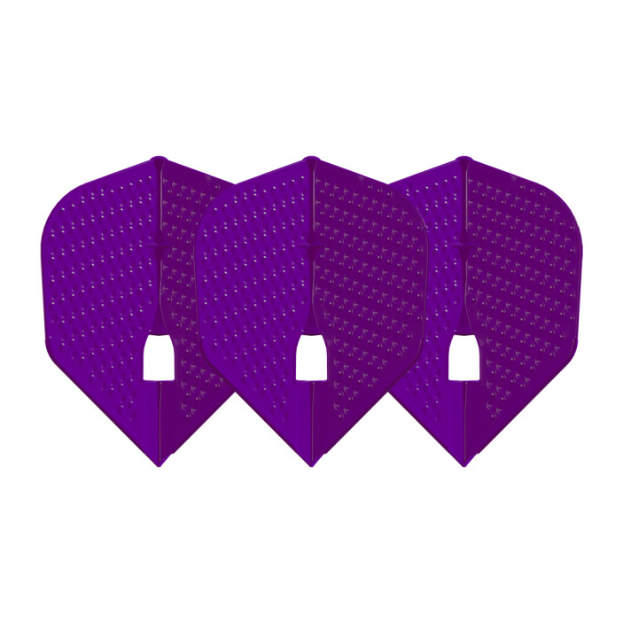 Piórka do darta L-Style L3PRO Dimple Standard Fioletowe Deep Purple
