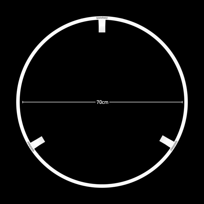 Oświetlenie do tarczy do darta Winmau Plasma ICE 360