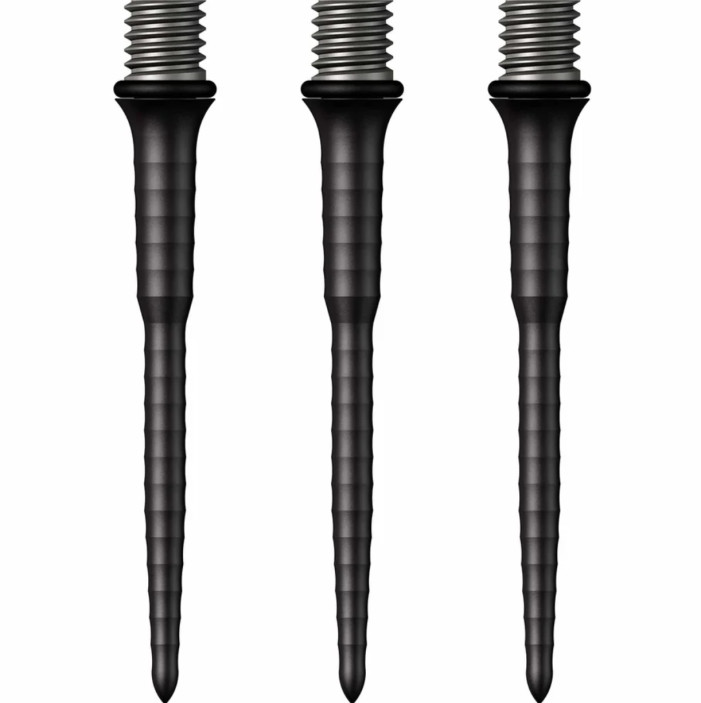 Groty dokręcane 2BA Mission Titan Ripple Black 34mm
