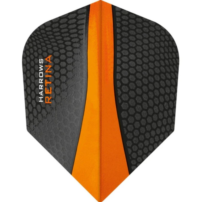 Piórka do darta Harrows Retina No6 Pomarańczowe Orange 3szt.
