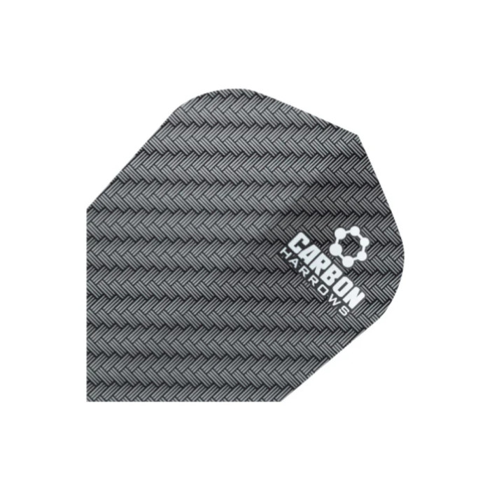 Piórka do darta Harrows Carbon Black No6 3szt.