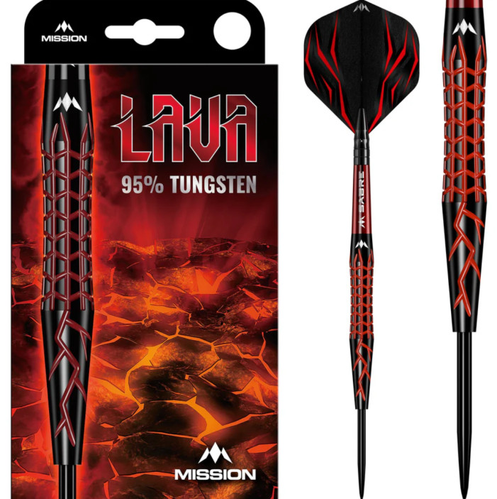 Rzutki do darta Mission Lava 95% 24g