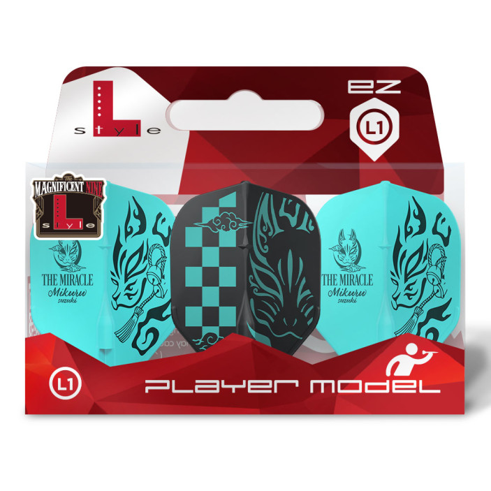 Piórka do darta L-Style L1EZ Mikuru Suzuki v6 Mix A