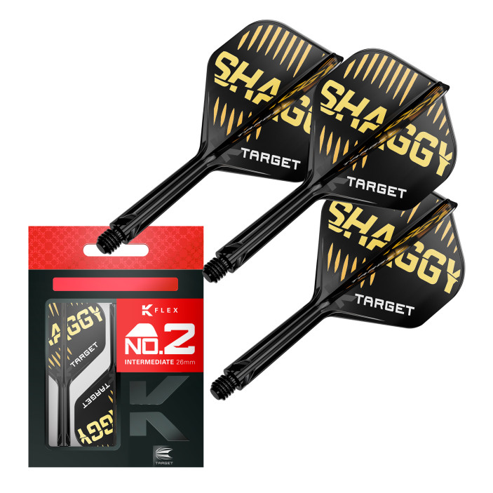 K-Flex Target Inter Czarny Black No2 Scott Williams Shaggy (3szt.)