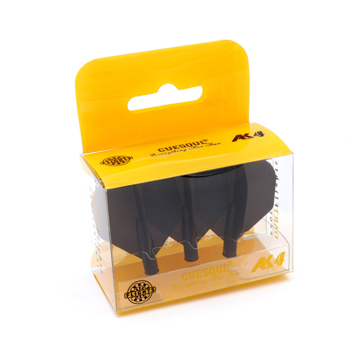 Piórka do darta Cuesoul TERO AK4 Standard Czarne Black