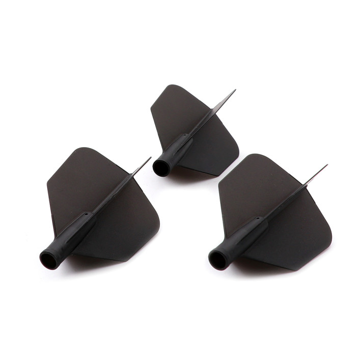 Piórka do darta Cuesoul TERO AK4 Big Wing Czarne Black