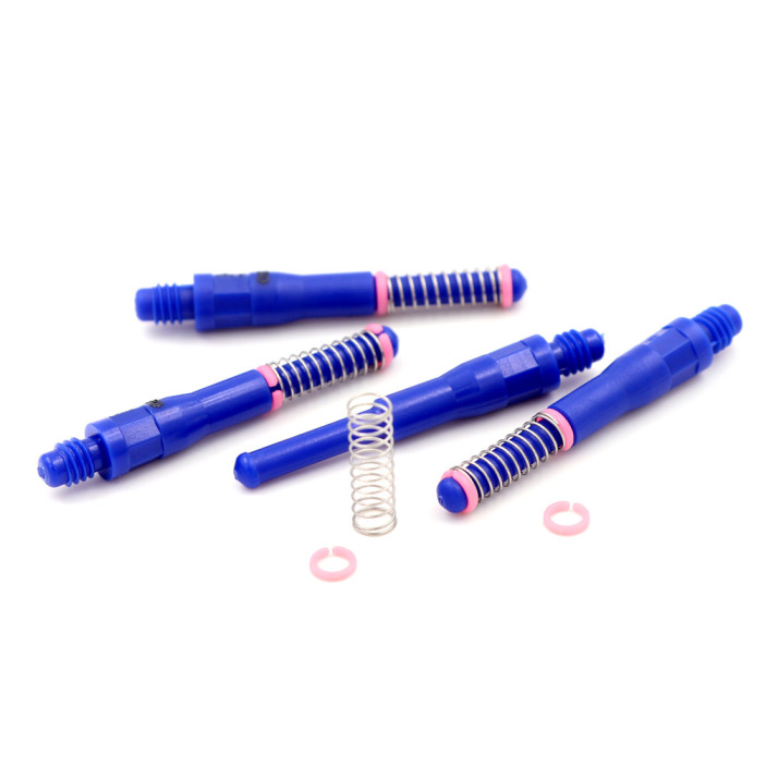 Shafty Cuesoul TERO AK7 Rozmiar D 37mm Niebieskie Navy Blue (4szt.)