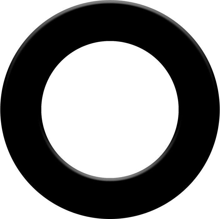 Ring Opona ochronna Tarczy do Darta XQMax  Black Czarna
