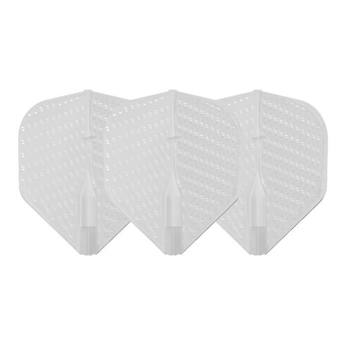 Piórka do darta L-Style L1EZ Dimple Standard Białe White